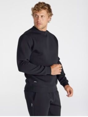 BYLT PREMIUM BASICS CREWNECK SWEATSHIRT RAGLAN SLEEVES 2 SIDE POCKETS NWT! SzS